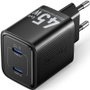 Vention Cargador de Pared GaN FEFB0-EU 2xUSB Tipo-C 45W